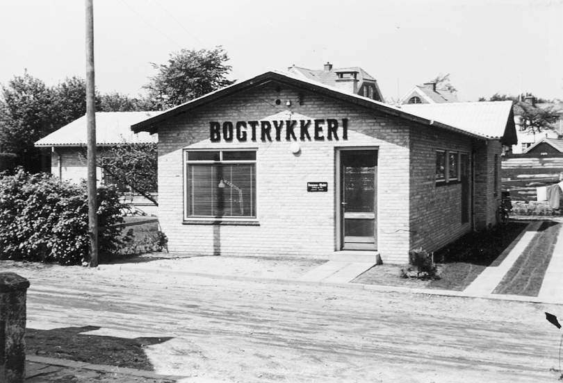 1957 - 1964 Tværgade nu Klokkevej og Salling El-service